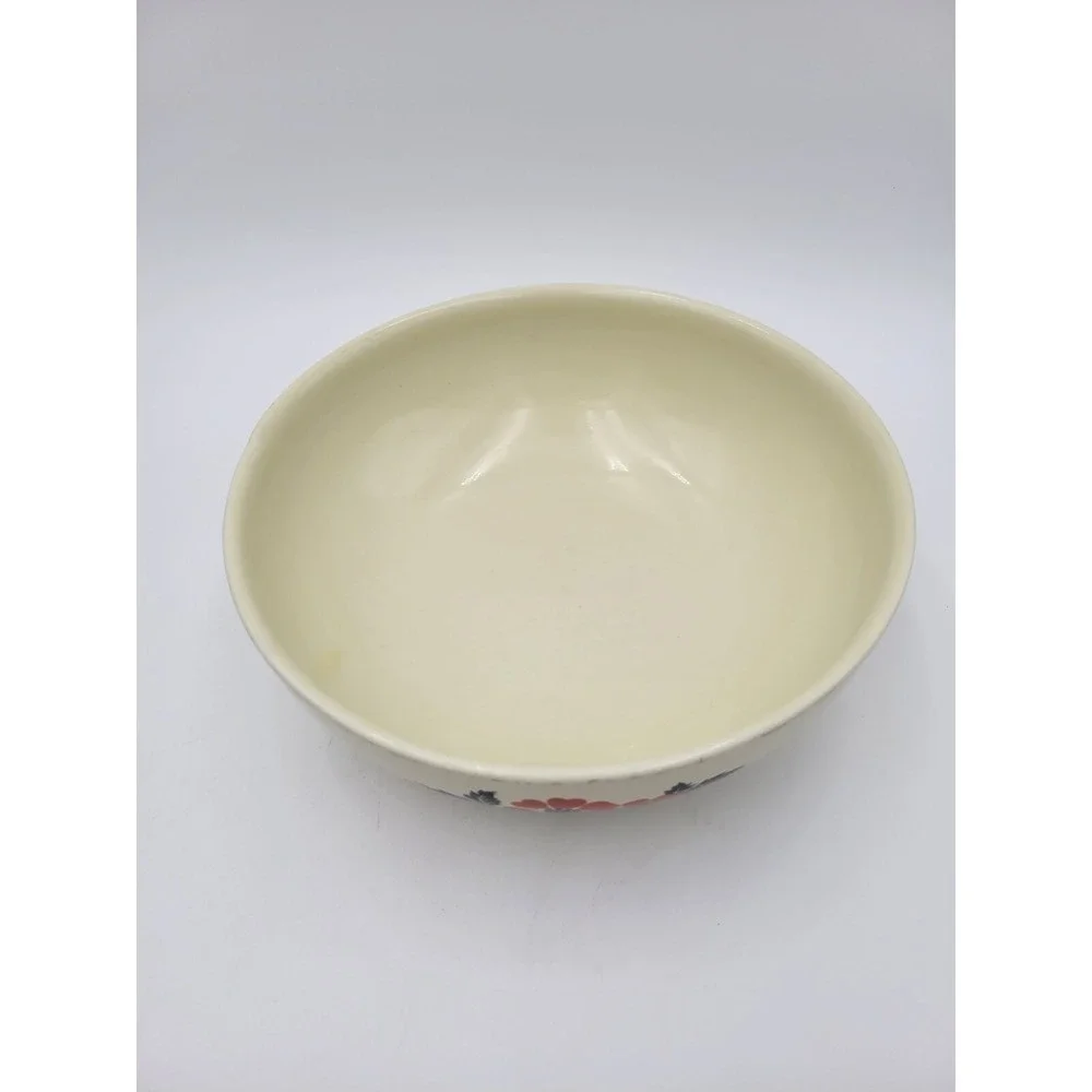 Vintage Hall's Superior Quality‎ Kitchenware Red Poppy Vegetable Serving Bowl